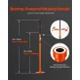 Underhoist Support Stand, 3/4 Ton Capacity Under Hoist Jack Stand, Lifting from 52.8 to 76 in, Self-Locking Threaded Screw, Bear