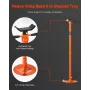 Underhoist Support Stand, 3/4 Ton Capacity Under Hoist Jack Stand, Lifting from 52.8 to 76 in, Self-Locking Threaded Screw, Bear