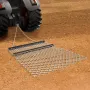 Drag Harrow, 4 x 5 ft Chain Harrow - Made from Q235 Steel, UTV Tractor Attachments for Landscape Leveling or Sod Prepping, Durab