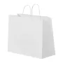 Kraft Paper Bags with Handles, 50Pcs 16 x 6 x 12 in, Large Paper Grocery Bags, Reusable & Recycled Take-Out Sacks, Plain Party B