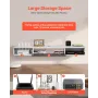 Floating TV Stand 55 i Entertainment Center Power med