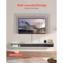 Floating TV Stand, 70 in Wall Mount Entertainment Center with Cable Hole, Modern Floating TV Shelf with Storage Cabinet, Particl