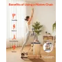 Pilates stol split-pedal stabilitetskombo stole