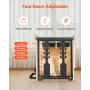 Pilates Chair, Split-Pedal Stability Combo Chairs with Handles, Rubber Wood Frame Yoga Fitness Trainer, Exercise Reformer, Pilat