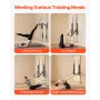 Wall Mounted Pilates Reformer Machine, Maple Wood Pilates Springboard, Exercise Equipment with Resistance Springs, Yoga Fitness 