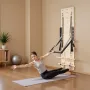 Vægmonteret pilates reformator maskine pilates springbræt ahorn