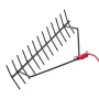 24 in Aquatic Weed Rake, 8.7 in Double Sided Lake Weed Rake, Pond Weeds Cutter with 30ft Rope, Tie Hole, No Assembly Required, L