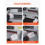 Paper Cutter Blade, Heavy Duty Steel Blade Replacement Suitable for Professional Cutter E330D/E330S, Paper Trimmer Machine Spare