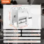 Manual Meat Mixer, 15L Fixed Tank Meat Processing Equipment(Mixing Max 15LBS for Meat), Stainless Steel Meat Mixer, Sausage Mixe