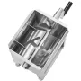 Manual Meat Mixer, 15L Fixed Tank Meat Processing Equipment(Mixing Max 15LBS for Meat), Stainless Steel Meat Mixer, Sausage Mixe