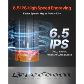 Lasergraver lasergraveringsmaskine 20W komprimeret spot øjenbeskyttelse