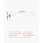 Medicinsk eksamenstabel papir 21 "x 125ft engangs crepe