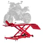 Motorcycle Lift Table, 1000lbs Weight Capacity, 360° Flexible Moving Motorcycle Jack Stand, 8.6-31 in Height Range, Heavy Duty B
