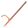 Log Peavey 46.5 in Wooden Handle Log Lifter Max 18 in Opening Log Roller