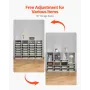 Literature Organizer, 36 Compartments Office Mailbox with Adjustable Shelves, Wooden Mailbox Sorter Medium Density Fiberboard Of