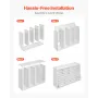 Literature Organizer, 36 Compartments Office Mailbox with Adjustable Shelves, Wooden Mailbox Sorter Medium Density Fiberboard Of