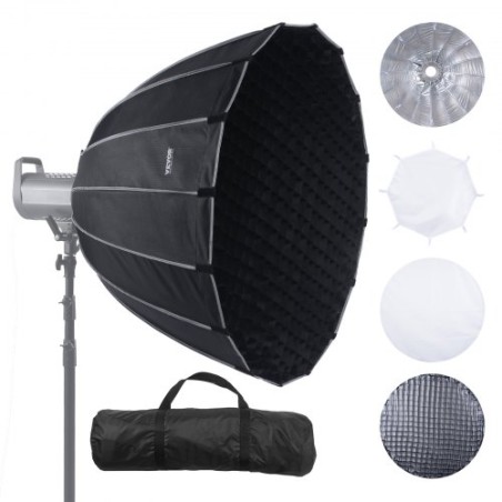 Parabolic Softbox 33 in Quick Release & Quick Fold & Portable