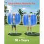 Inflatable Bumper Balls 1-Pack, 4FT/1.2M Body Sumo Zorb Ball, Durable Thick PVC Human Hamster Bubble Knocker for Outdoor Sports 