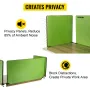 Desk Divider 60'' Desk Privacy Panel, 3 Panels Privacy Acoustic Panel, Sound Absorbing Acoustic Privacy Panel, Reduce Noise and 