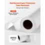Nakkestøtte papirruller 25 stk 8,5"x225ft glat medicinsk