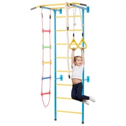 Wall Gym for Kids 5 i 1 Steel Indoor Kids Gym til træningsklatringlegetøj