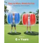2-pack 4ft/1,2 m oppustelig kofangerkugler PVC Body Sumo Zorb