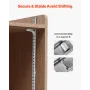 Hyldeklip 40 PAKK Justerbare stålpilaster Hyldeklip til hylder