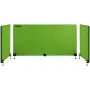 Desk Divider 60'' Desk Privacy Panel, 3 Panels Privacy Acoustic Panel, Sound Absorbing Acoustic Privacy Panel, Reduce Noise and 