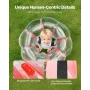 Inflatable Bumper Balls 2-Pack, 3FT/0.9M Body Sumo Zorb Ball, Durable Thick PVC Human Hamster Bubble Knocker for Outdoor Sports 