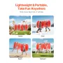 2-pack 3ft/0,9 m oppustelig kofangerkugler PVC Body Sumo Zorb