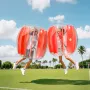 Inflatable Bumper Balls 2-Pack, 3FT/0.9M Body Sumo Zorb Ball, Durable Thick PVC Human Hamster Bubble Knocker for Outdoor Sports 