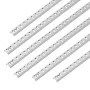 Shelf Pilaster, 36.3-inch 8 Pack, Adjustable Shelf Brackets Steel Mortise Mount Pilaster Strip Standards with 32 Screws, Suitabl