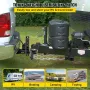 Weight Distribution Hitch, 1000 lb Tongue Capacity Load Leveling Hitch with Sway Control, 2" Ball & 4" Drop/Rise & 4 Chains & Un