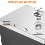28 "X16" X17 "Drop in is Chest Ice Cooler Ice Bin Rustfrit stål