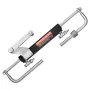 90HP Hydraulic Outboard Steering Kit, Marine Boat Hydraulic Steering System with 13.5-inch Steering Wheel, Helm Pump, Hydraulic 