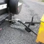 Weight Distribution Hitch, 1000 lb Tongue Capacity Load Leveling Hitch with Sway Control, 2" Ball & 4" Drop/Rise & 4 Chains & Un