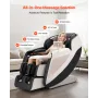 Massagestol Full Body Zero Gravity Rure med SL-Track & 36
