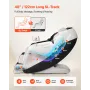 Full Body Massage Chair, 3D Zero Gravity Recliner with SL Track, 18 Auto Modes, Heat, Foot Rollers, Armrest Control, LCD Display
