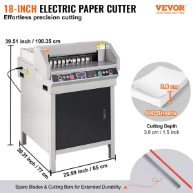 0mm Paper Cutter Cutting Machine Office Electric  Heavy Duty
