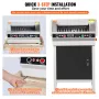 Electric Hydraulic Paper Cutter, Heavy Duty Paper Cutter Machine, 1.57 in / 40 mm Cutting Thickness, 18 in / 457.2 mm Cutting Wi