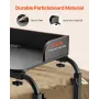 Overbed Table Mobile Bed Side Desk 4 Wheels (2 med bremser) &