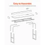 Overbed Table Mobile Bed Side Desk 4 Wheels (2 med bremser) &