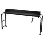 Overbed Table Mobile Bed Side Desk 4 Wheels (2 med bremser) &