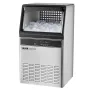Commercial Ice Maker Machine, 110lbs/24H Ice Maker Machine with 33lbs Storage Capacity, 50 Ice Cubes in 15 Minutes, LED Digital 