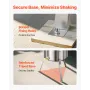 Manuel honningekstraktor 4/8 Frame Honey Spinner biavl rustfrit