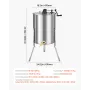 Manuel honningekstraktor 4/8 Frame Honey Spinner biavl rustfrit