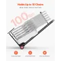 Foldestol rack vogn til 10 stole på 100 lbs push-stil stol Dolly