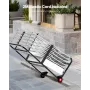 Foldestol rack vogn til 10 stole på 100 lbs push-stil stol Dolly