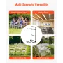 Foldestol rack vogn til 10 stole på 100 lbs push-stil stol Dolly