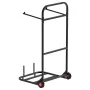 Foldestol rack vogn til 10 stole på 100 lbs push-stil stol Dolly